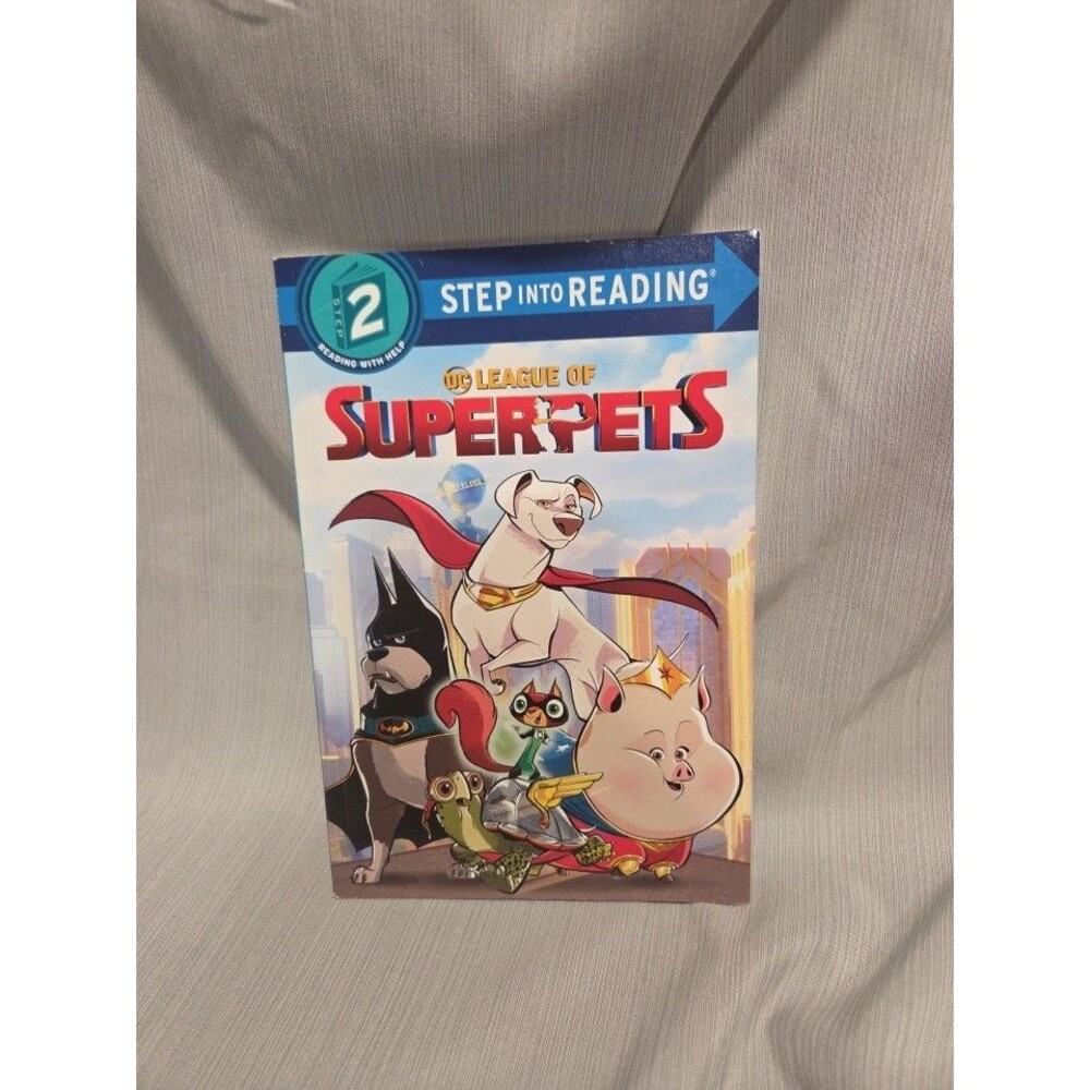 DC League of Superpets Step 2 Step into Reading by David Lewman (2022, Paperback